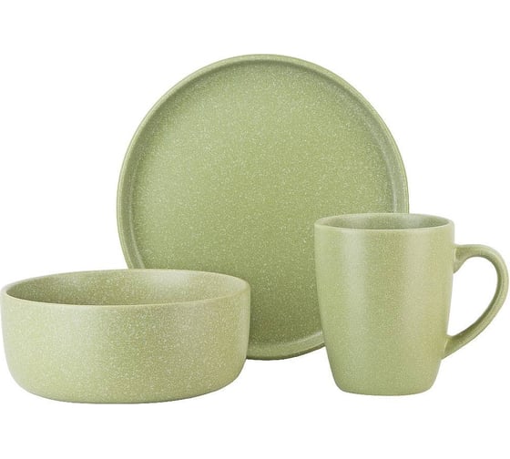 Изображение товара Столовый набор Nouvelle "grow.green", 12 предметов, 4 персоны 2730067