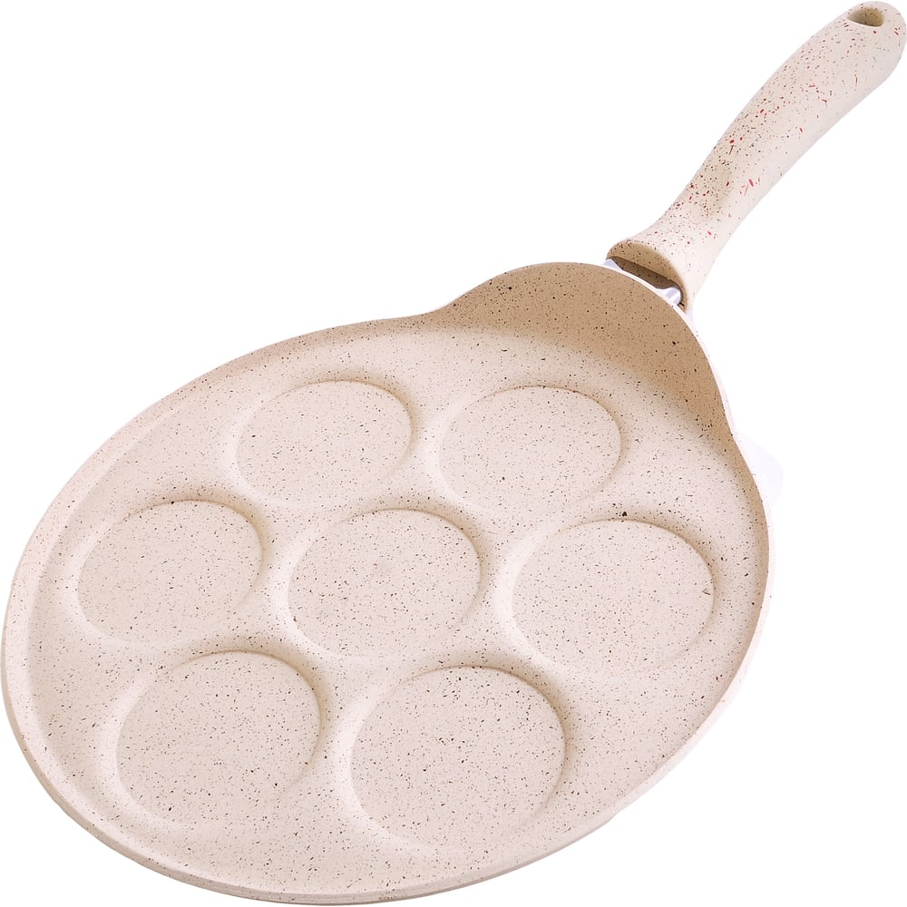 Изображение товара Блинница Hascevher алюминий 26 см с антипригарным покрытием и ручкой