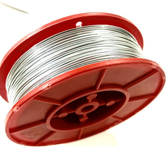 Изображение товара Проволока Интерметиз 1 мм, оцинкованная, термообработанная, 150 м, на катушке К-118 4678598026304