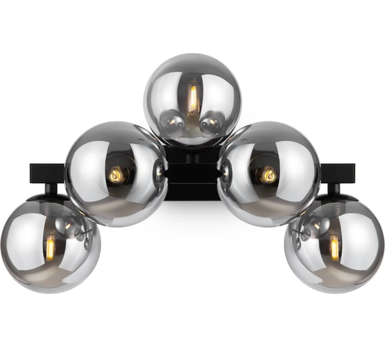 Изображение товара Настенный светильник (бра) MAYTONI dallas 5хg9x28w металл черный MOD547WL-05B