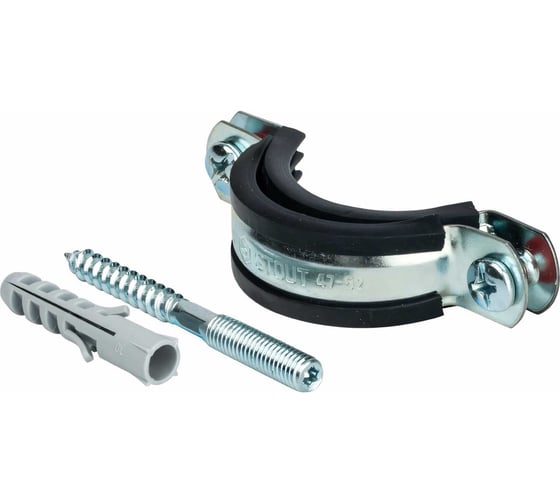 Изображение товара Хомут для труб STOUT комплект 1 1/2 SAC-0020-100112 RG008Q1R7ESUUC