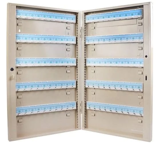 Изображение товара Шкаф Точка Безопасности на 80 ключей, сталь, 390x635x70 мм, серый gwrB64