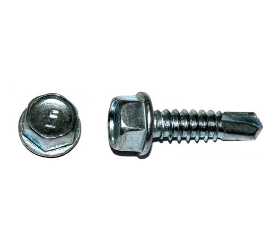 Изображение товара Кровельный саморез Kenner цинк, 7 мкм, без шайбы, 6,3x25, 3500 шт. скбш6325