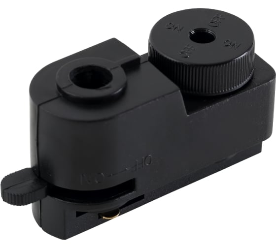 Изображение товара Адаптер для однофазного шинопровода Crystal lux clt 0.212 CLT 0.212 01 BL