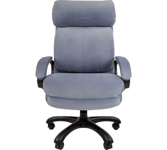 Изображение товара Кресло CHAIRMAN Home 505 ткань Т-71 голубой черный пластик 00-07127989