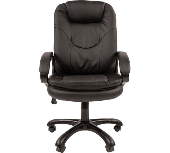 Изображение товара Офисное кресло CHAIRMAN 668 экопремиум черный пластик 00-07128005