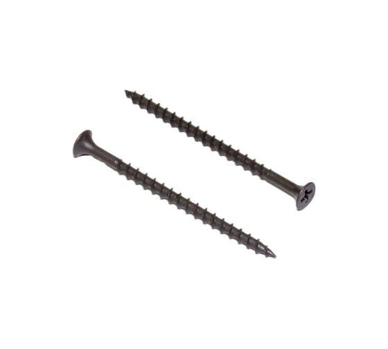 Изображение товара Усиленный саморез HIMTEX гипсокартон/дерево, оксидир. PH2, 4,8x90, 2000 шт. 48090СBF