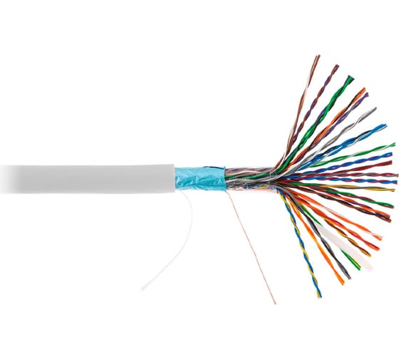 Изображение товара Кабель NETLAN f/utp 25 пар, категория 5, одножильный, медный, внутренний, pvc, серый, 305м EC-UF025-5-PVC-GY-3