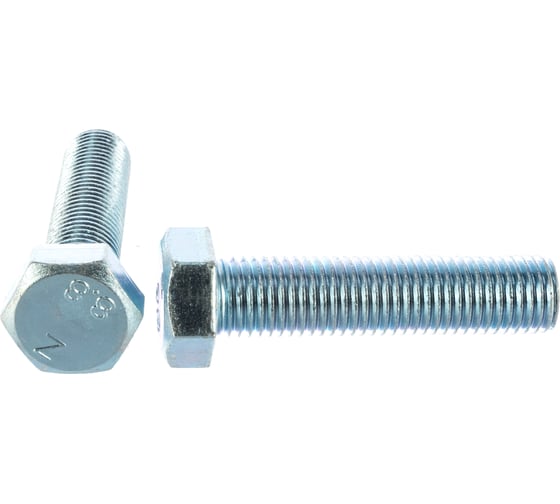 Изображение товара Болт с шестигранной головкой Метизный двор 24x100 DIN 933, 10 шт. 4690441036155