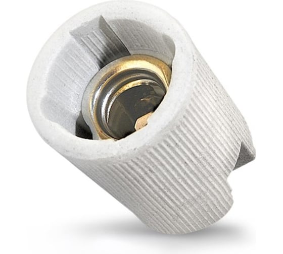 Изображение товара Керамический патрон РемоКолор 5565327 Е14, белый, 89-0-174