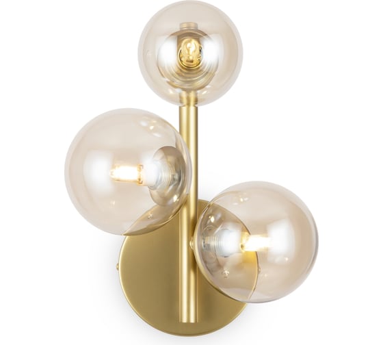 Изображение товара Настенный светильник (бра) MAYTONI dallas 3хg9x28w металл золото MOD545WL-03G