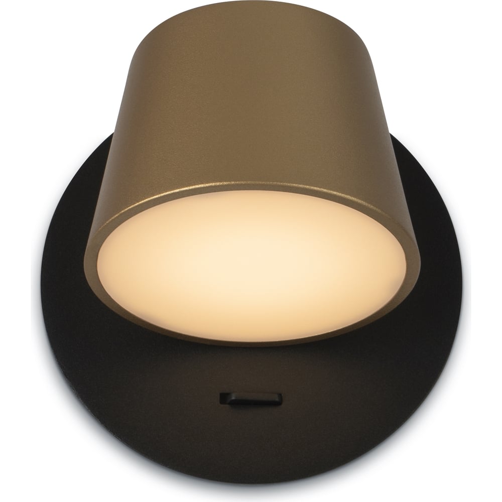 Изображение товара Настенный светильник (бра) MAYTONI pixel led 7w металл и акрил черный и латунь MOD421WL-L6BBS3K