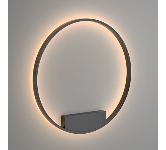 Изображение товара Настенный светильник (бра) MAYTONI rim led 51w алюминий черный MOD058WL-L50B3K