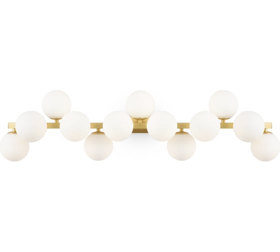 Изображение товара Настенный светильник (бра) MAYTONI dallas 13хg9x28w металл золото MOD547WL-13BS