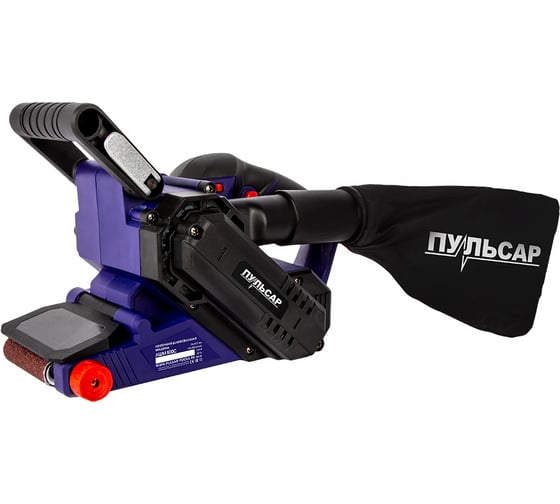 Изображение товара Ленточная шлифмашина Пульсар ЛШМ 800С 800 Вт, лента 76x457 мм, 120-380 м/мин, 3.3 кг 916-578