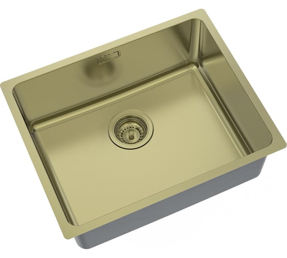 Изображение товара Мойка для подстольного монтажа, бронза IDDIS Edifice EDI54B0i77