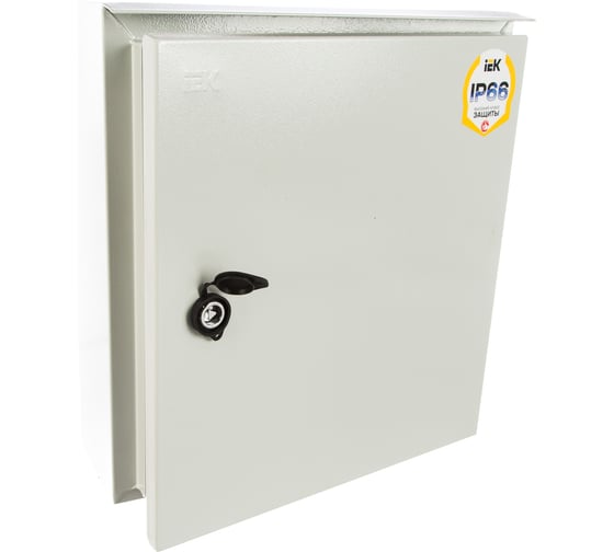 Изображение товара Корпус щита учета IEK под 3-ф счет. ЩУ-3/1-1 IP66 ИЭК MKM51-N-09-54