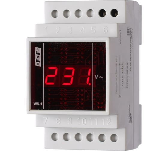 Изображение товара Указатель напряжения для однофазной сети F&F WN-1 EA04.007.006