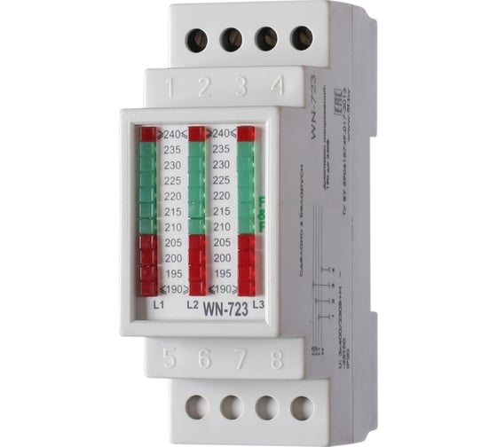 Изображение товара Указатель напряжения для трехфазной сети F&F WN-723 EA04.007.005