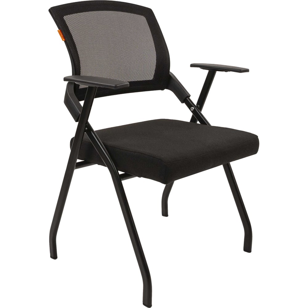 Изображение товара Офисное кресло CHAIRMAN NEXX черное с подлокотниками, без регулировок