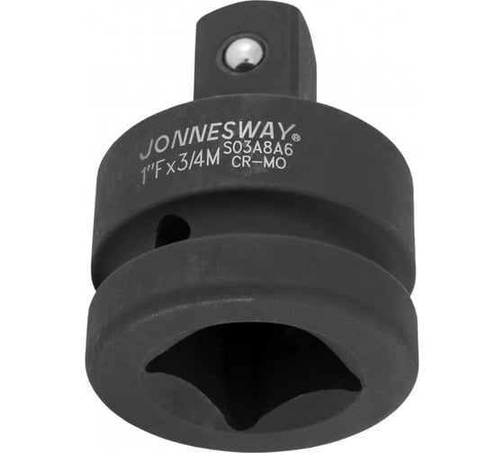 Изображение товара Адаптер для ударных головок 1"F - 3/4"M S03A8A6 Jonnesway 48329