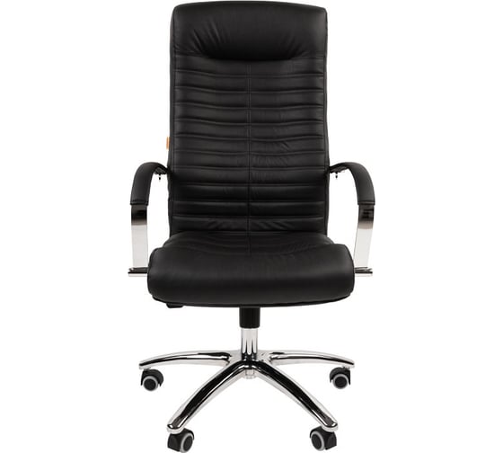 Изображение товара Офисное кресло CHAIRMAN 480 натуральная кожа/экокожа черный N 00-07117595