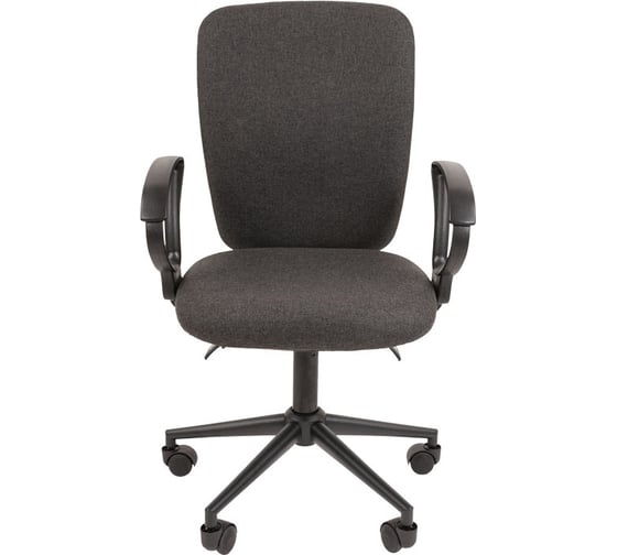 Изображение товара Офисное кресло CHAIRMAN 9801 ткань Т13 серый Black 00-07150936