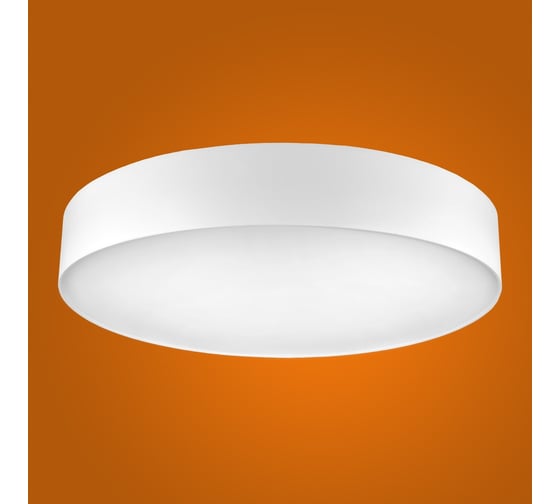 Изображение товара Потолочный светодиодный светильник iSVET 48Вт, круглый накладной, алюминиевый корпус, белый, холодный белый свет NST-101-4-4