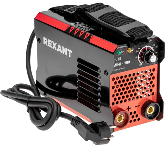 Изображение товара Инверторный сварочный аппарат REXANT MINI-190 11-0916