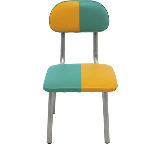 Изображение товара Детский стул MODULE`S TYLE 2 группа, желтый/зеленый/хром ВИ0045