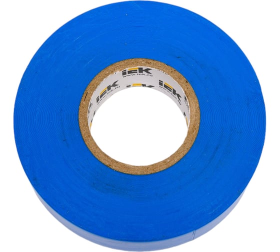 Изображение товара Изолента IEK Mixtape 7 0.15x19 мм, синяя, 25 м EX-IZ10-C15-19-25-K07
