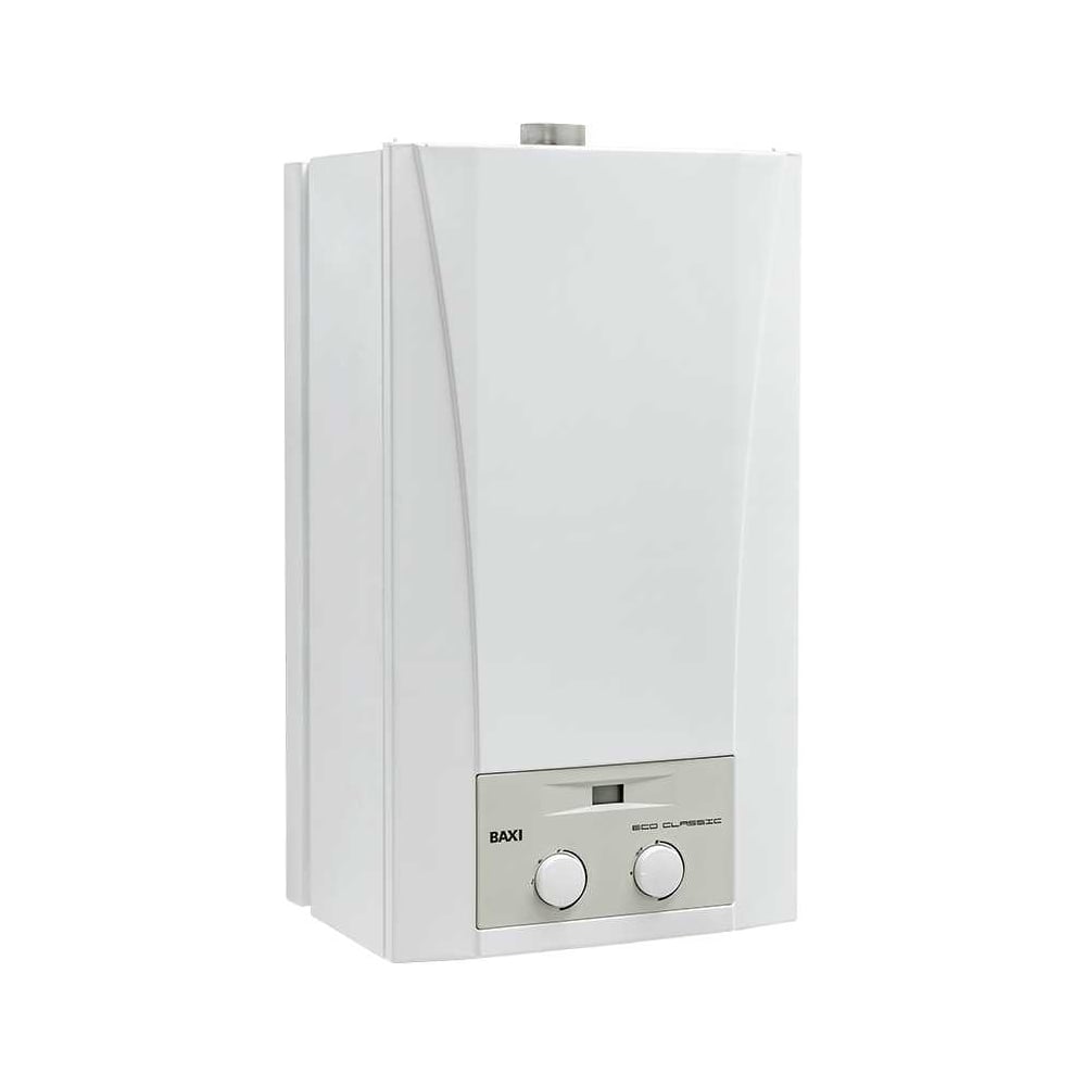 Изображение товара Газовый настенный котел Baxi ECO Classic 14F, мощность 14 кВт, двухконтурный, закрытая камера сгорания 100022867