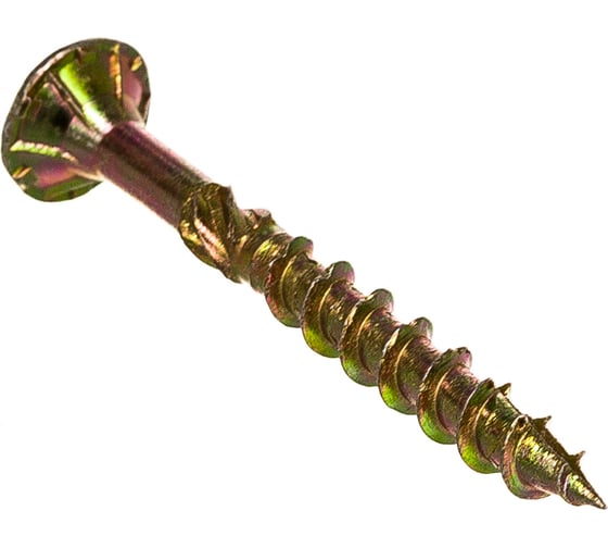 Изображение товара Саморез по дереву HIMTEX проф. желт. потай Torx 25 4,5x40 200 шт. 04540Fh