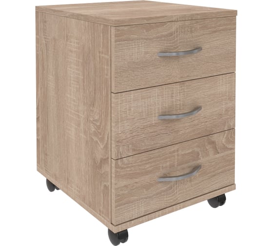 Изображение товара Тумба SKYLAND Simple sc-3m.1 мобильная, дуб сонома светлый, 412x450x566 00-07101386