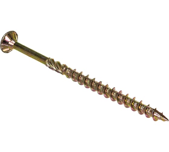 Изображение товара Саморез по дереву HIMTEX проф. желт. потай Torx 25 5x80 200 шт. 05080Fh