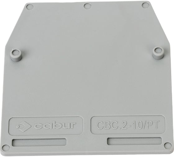 Изображение товара Концевая пластина DKC серый для CBС 50шт ZCB061GR