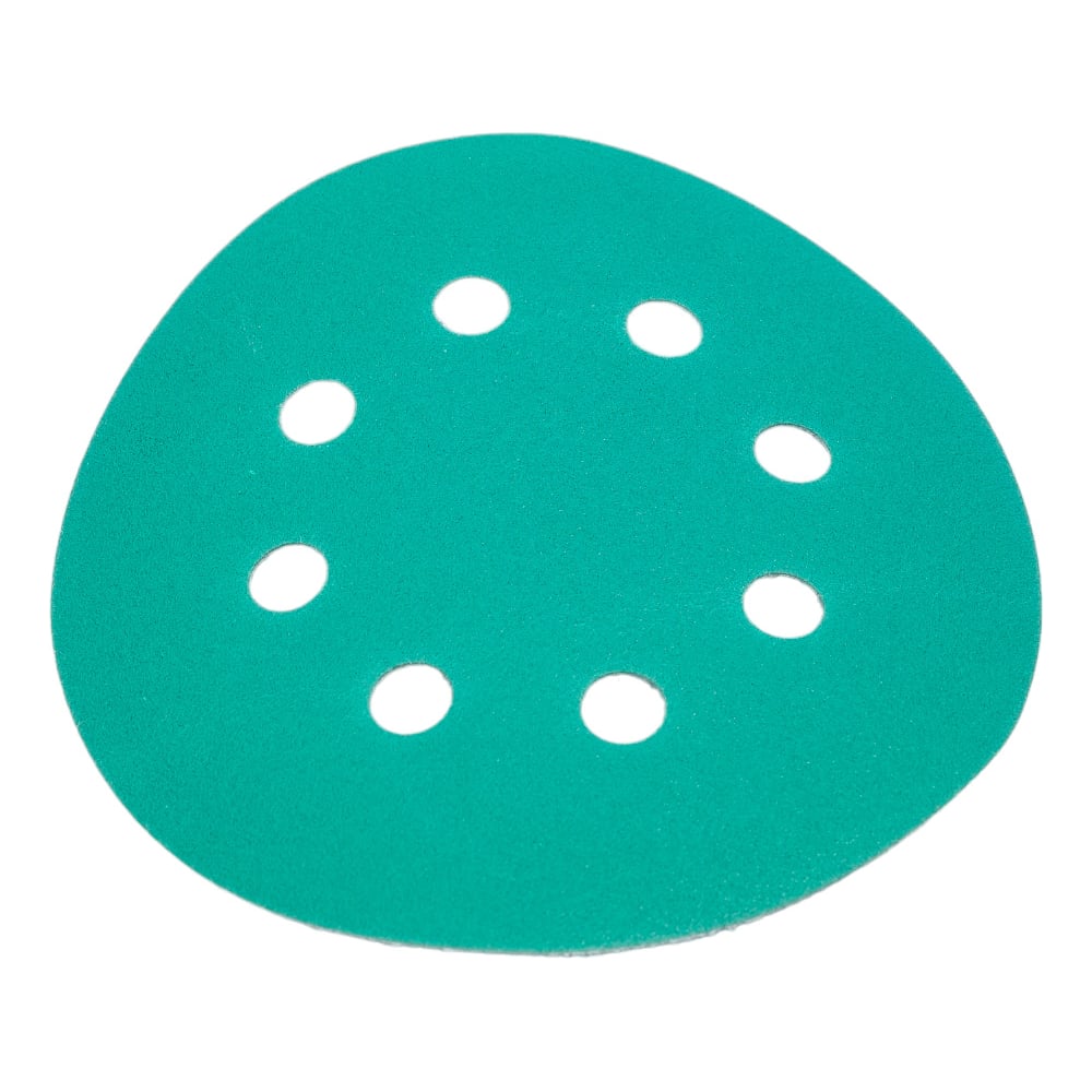 Изображение товара Диск абразивный с липучкой BRUSHTEX DTC-Film Green 125 мм 8 отверстий 10 шт
