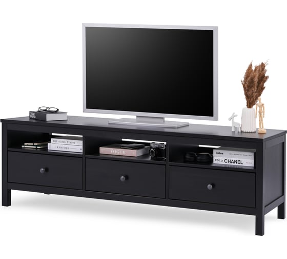 Изображение товара ТВ-тумба Лузалес КЫМÖР 183х57х47, черный 5031150305