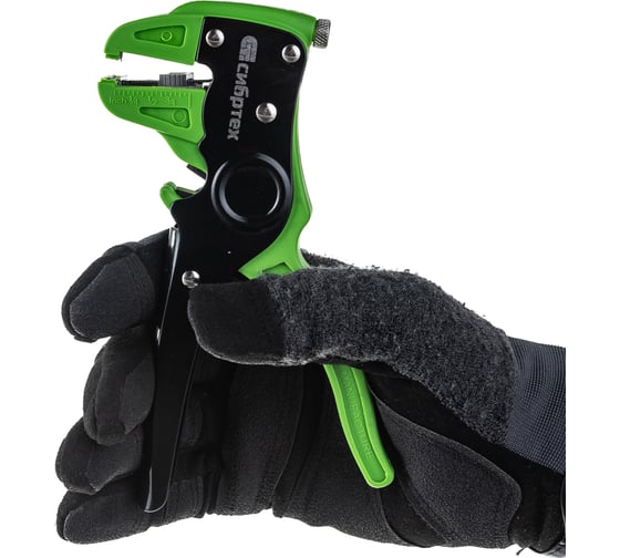 Изображение товара Щипцы для зачистки электропроводов СИБРТЕХ сечением: 0.2-3.5 мм2 17731