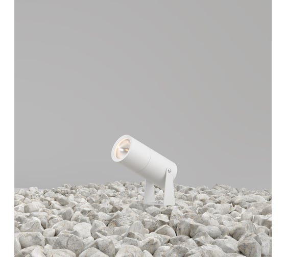 Изображение товара Ландшафтный светильник MAYTONI outdoor bern led 5w алюминий белый O050FL-L5W3K