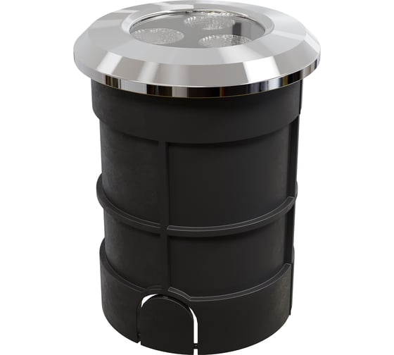 Изображение товара Встраиваемый светильник MAYTONI outdoor flash led 3w нержавеющая сталь серебро O044DL-L3S3K