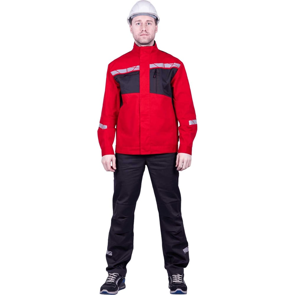 Изображение товара Летняя мужская куртка ГК Спецобъединение СТРОНГ водоотталкивающая с светоотражающей полосой 2XL