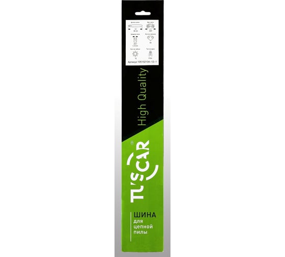 Изображение товара Шина 15"-0.325"-1,3 мм-64 звена, POHK095, Premium TUSCAR 105152134-12-1
