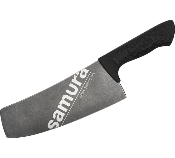 Изображение товара Кухонный топорик Samura Модерн "ARNY" 208 мм, ТЭП черный, AUS-8 с галтовкой SNY-0041B/K