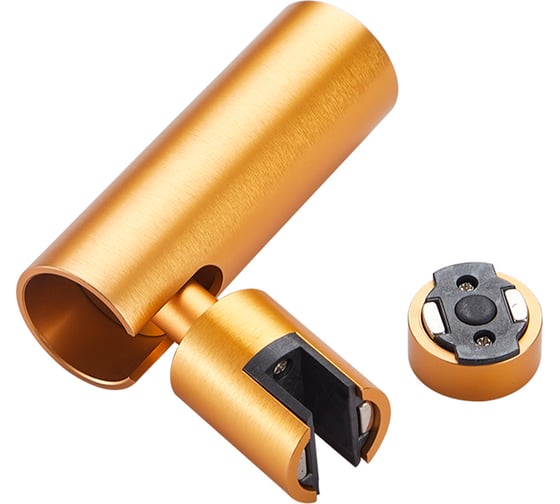 Изображение товара Магнитный трековый светильник ST luce farm золотистый led 1x5w 3000k 350lm 24v, ST811.206.05