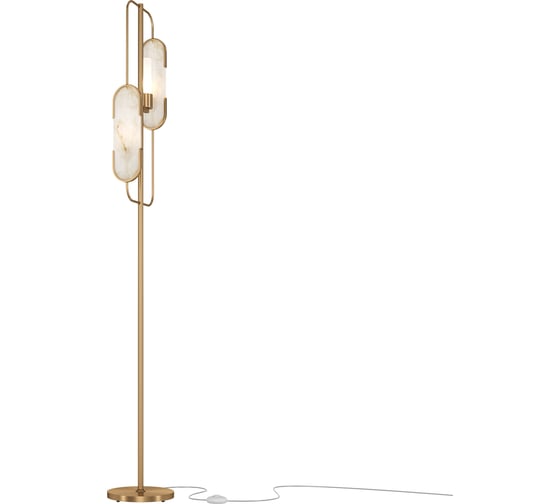 Изображение товара Напольный светильник (торшер) MAYTONI marmo 2хg9x40w металл золото MOD099FL-02G