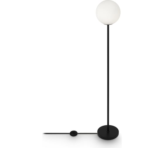 Изображение товара Напольный светильник (торшер) MAYTONI ring 1хe27x60w металл черный MOD013FL-01B