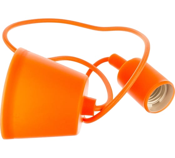 Изображение товара Подвес с патроном Smartbuy E27, 1 м, красный SBE-CLHE27s-r