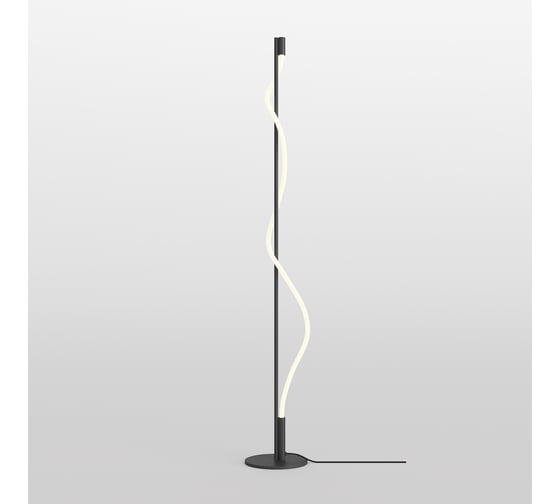 Изображение товара Напольный светильник (торшер) MAYTONI tau led 15w алюминий черный MOD166FL-L15B3K