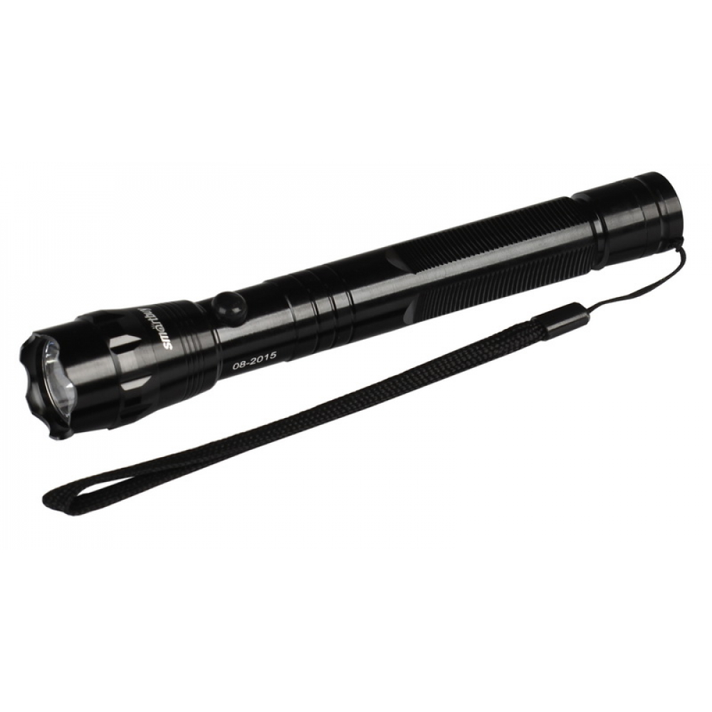 Алюминиевый светодиодный фонарь Smartbuy, цвет черный SBF-600-K - фото 1